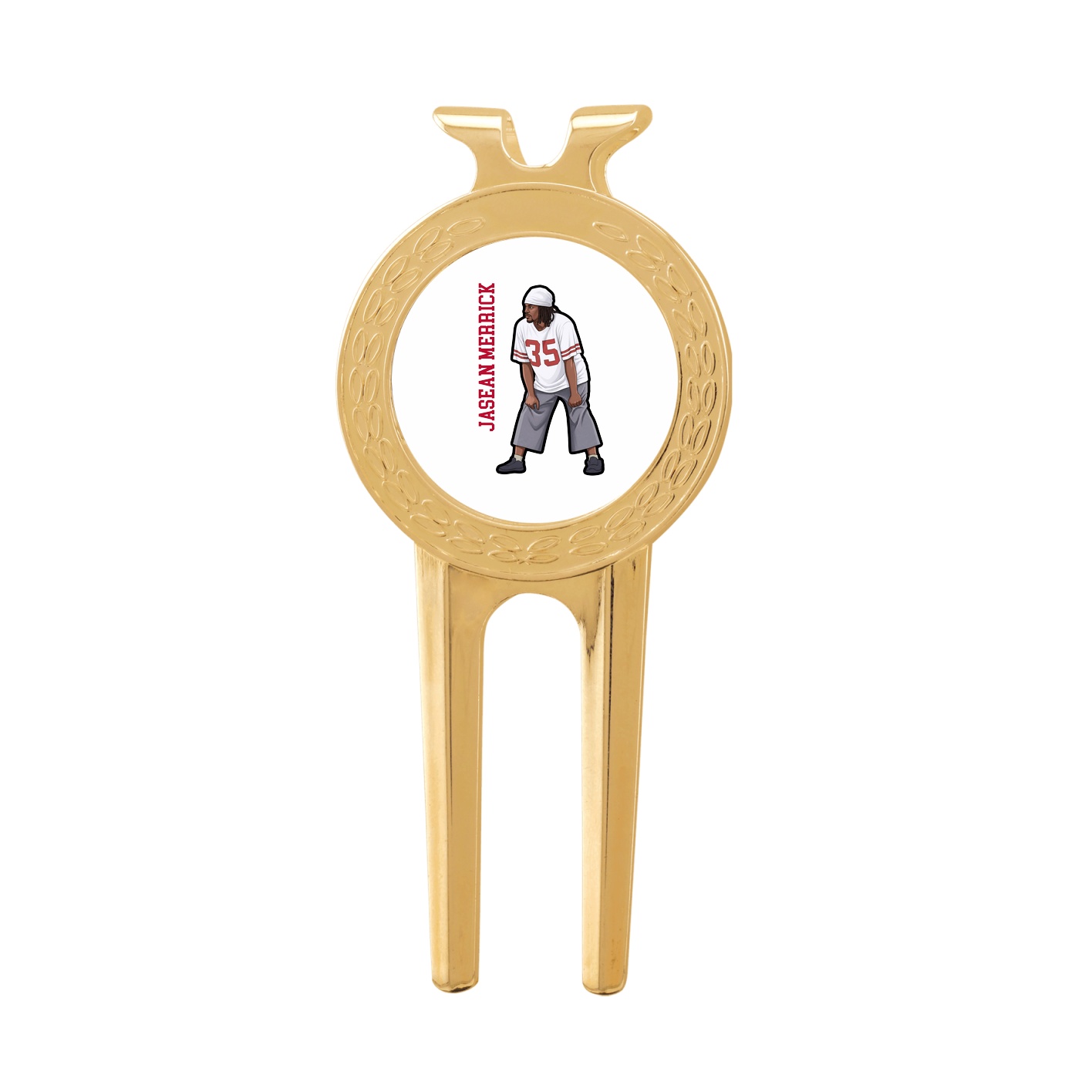 Divot Tool with Ball Marker — Name Vertical in Classic