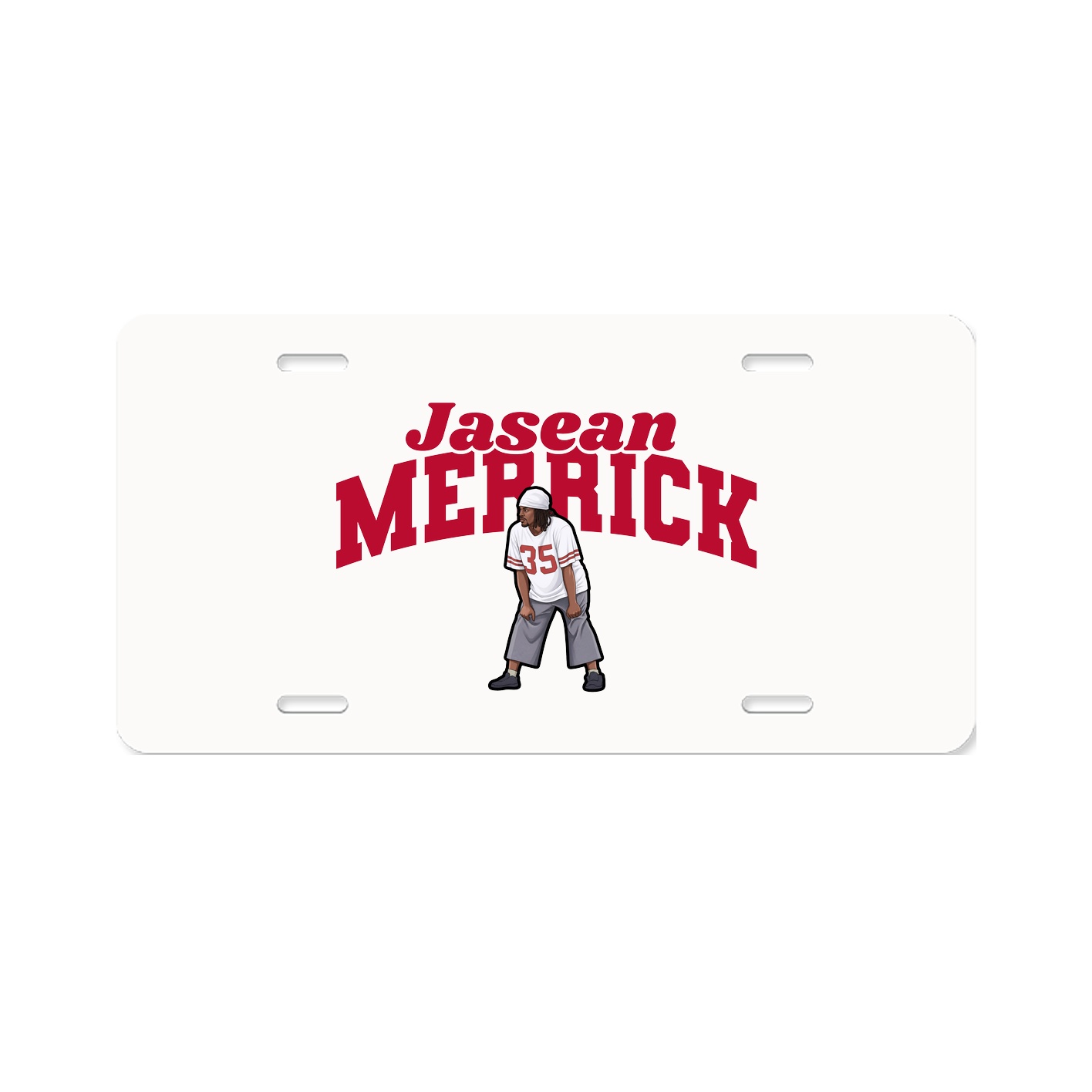 License Plate — Signature Arch in Classic