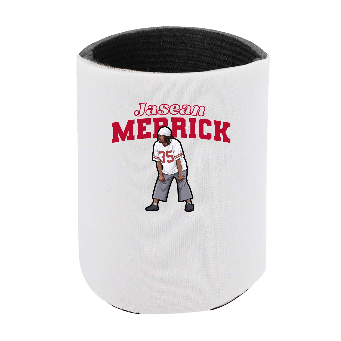 Can Holder — Name Arch in White