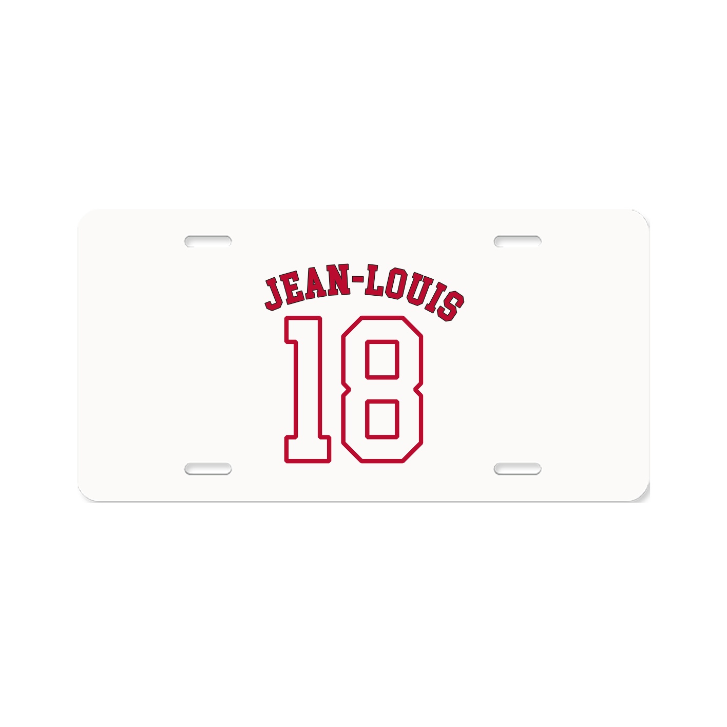 License Plate — Shirsey Arch in Classic