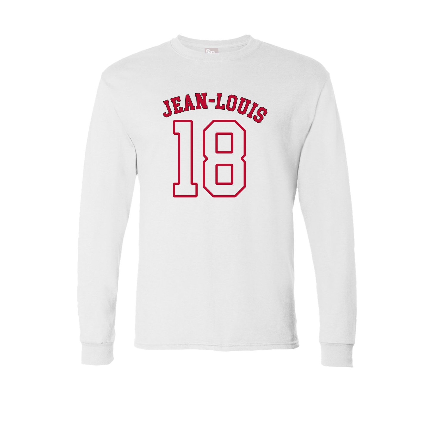 Long Sleeve Tee — Shirsey Arch in White