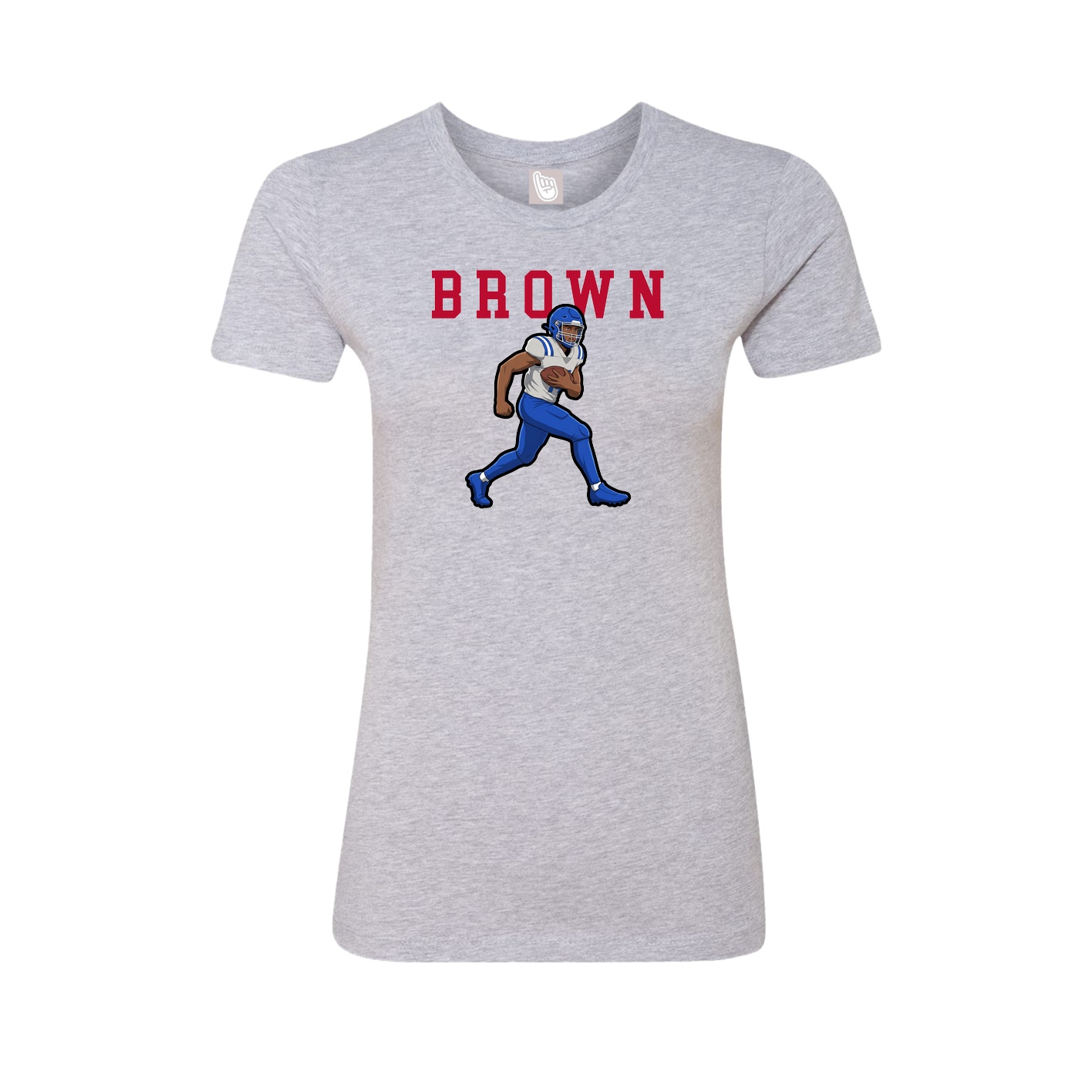 Fitted Women's Tee — Shirsey in Grey