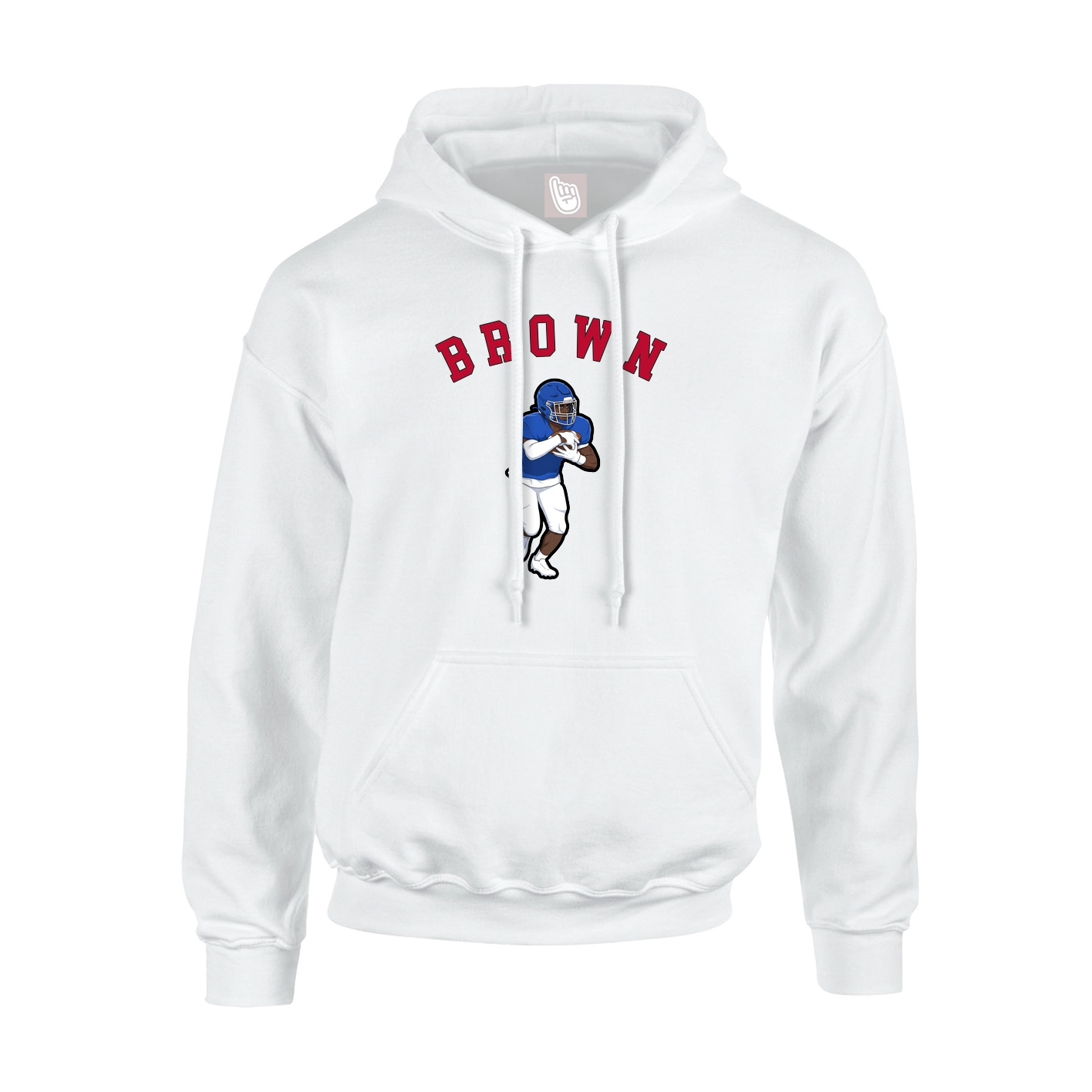 Hoodie — Shirsey Arch in White