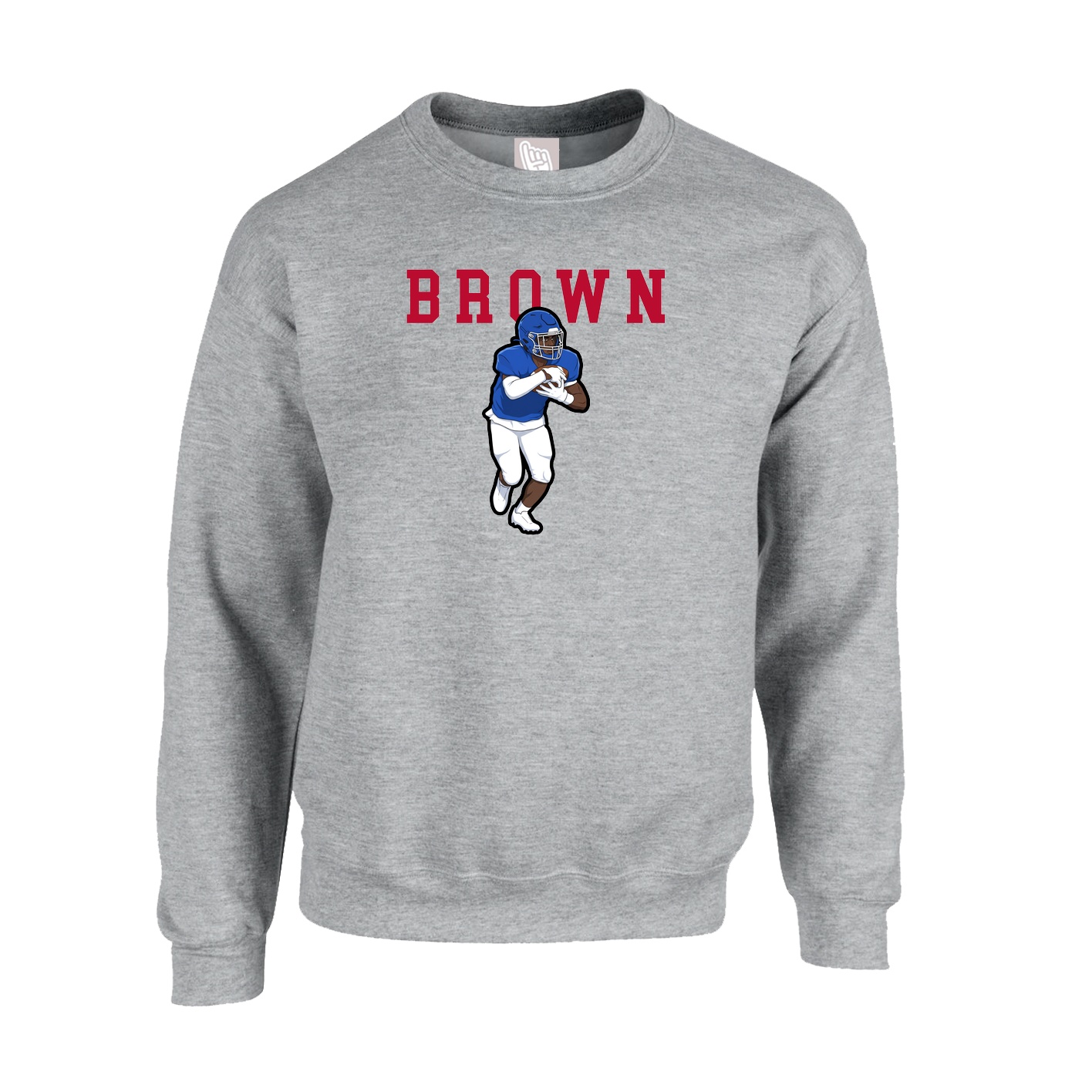 Fleece Crew — Shirsey in Grey