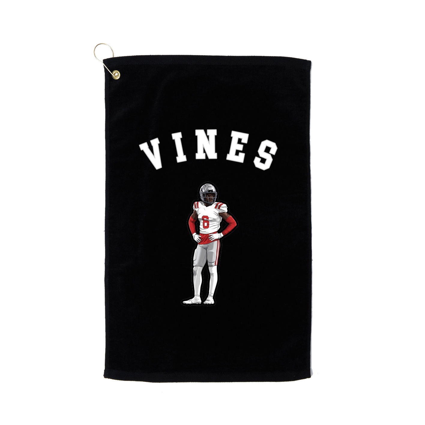Golf Towel — Shirsey Arch in Black