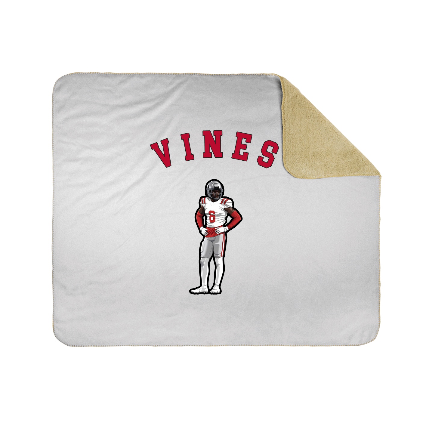 Throw Blanket — Shirsey Arch in White