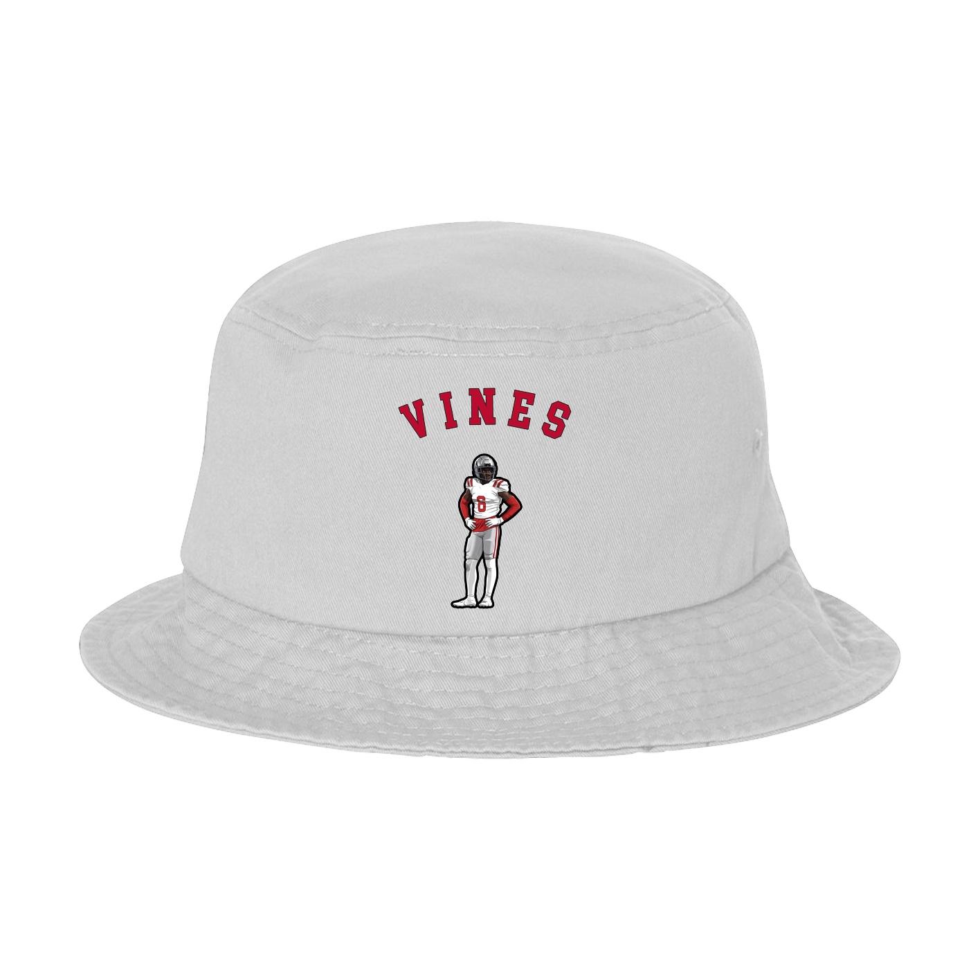 Bucket Cap — Shirsey Arch in White