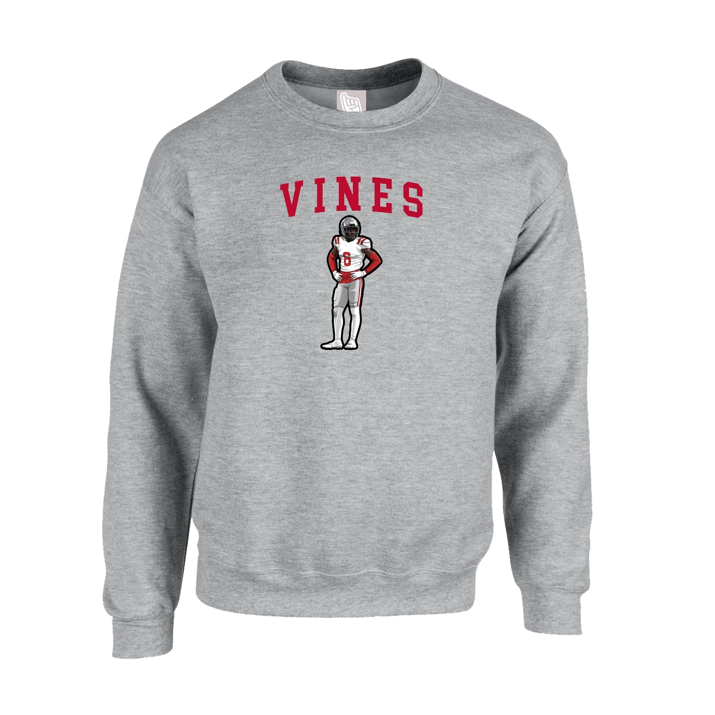 Fleece Crew — Shirsey in Grey