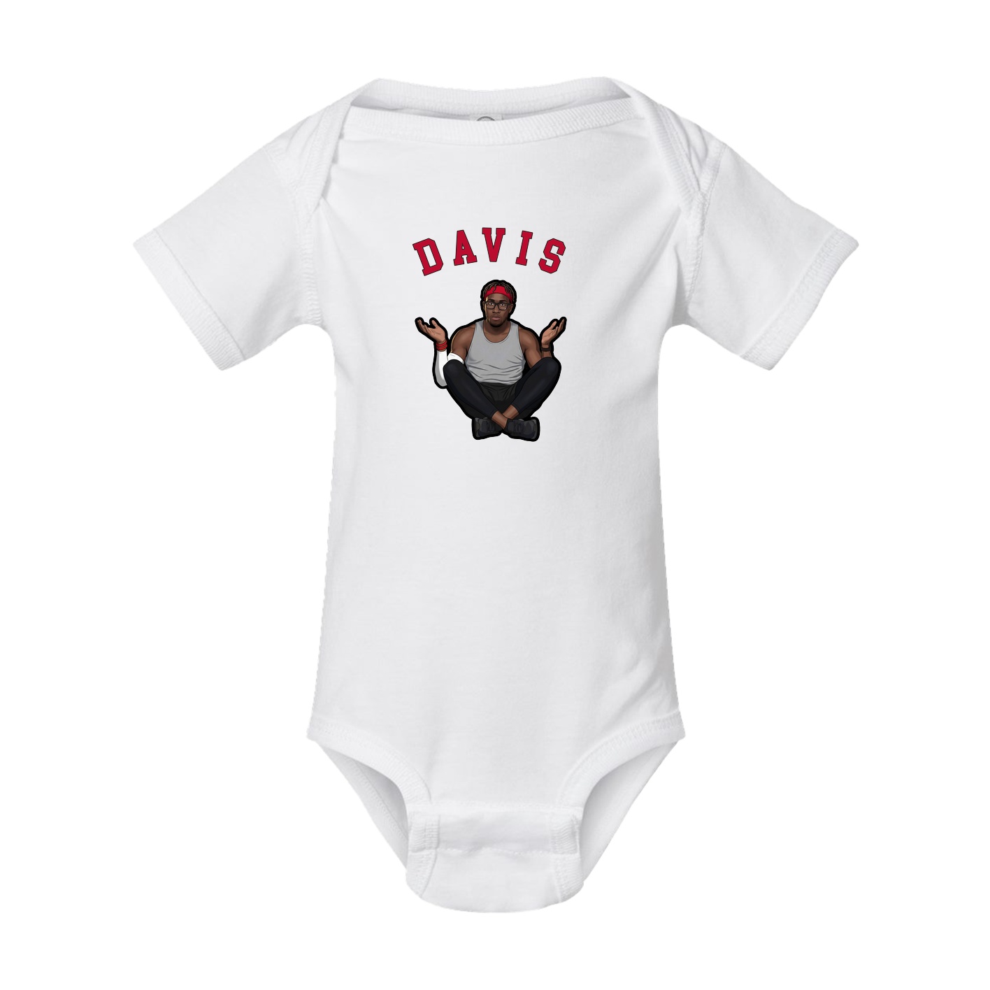 Baby Onesie — Shirsey Arch in White
