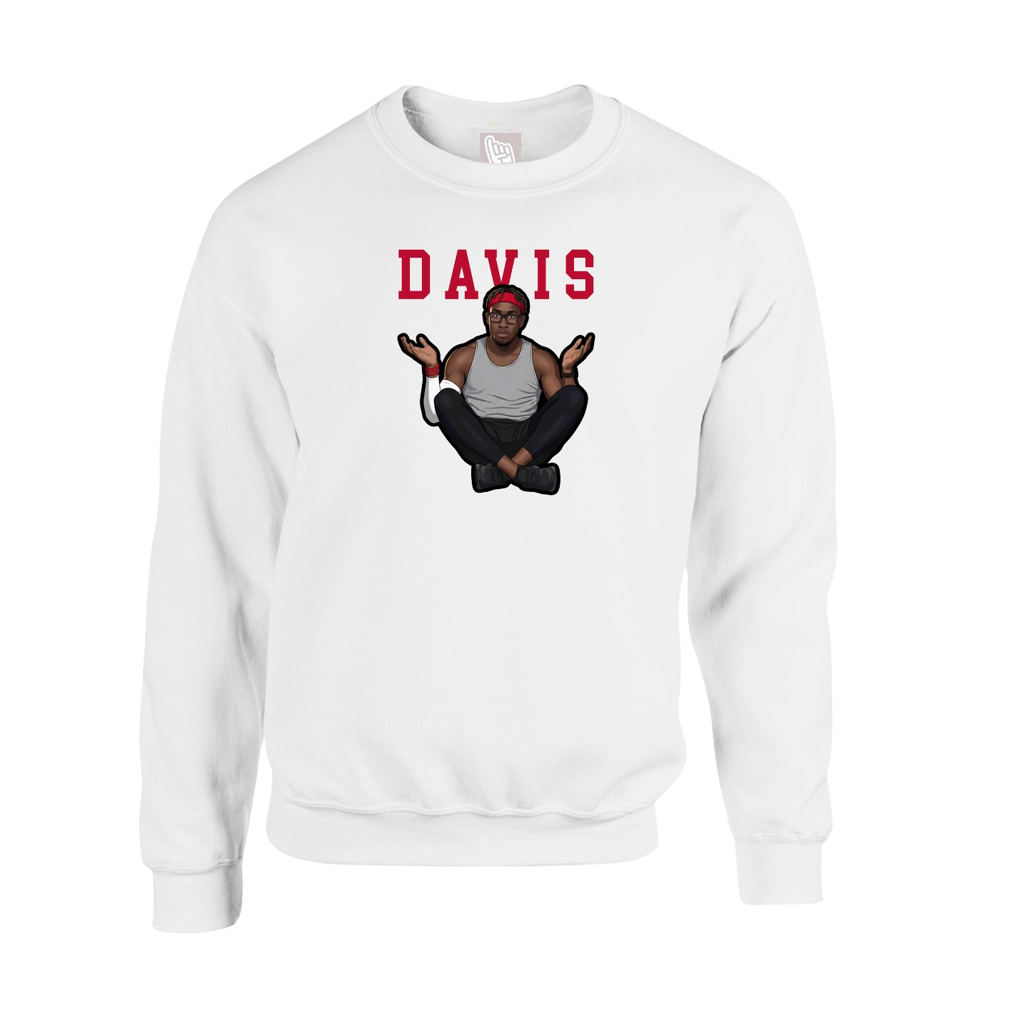 Fleece Crew — Shirsey in White