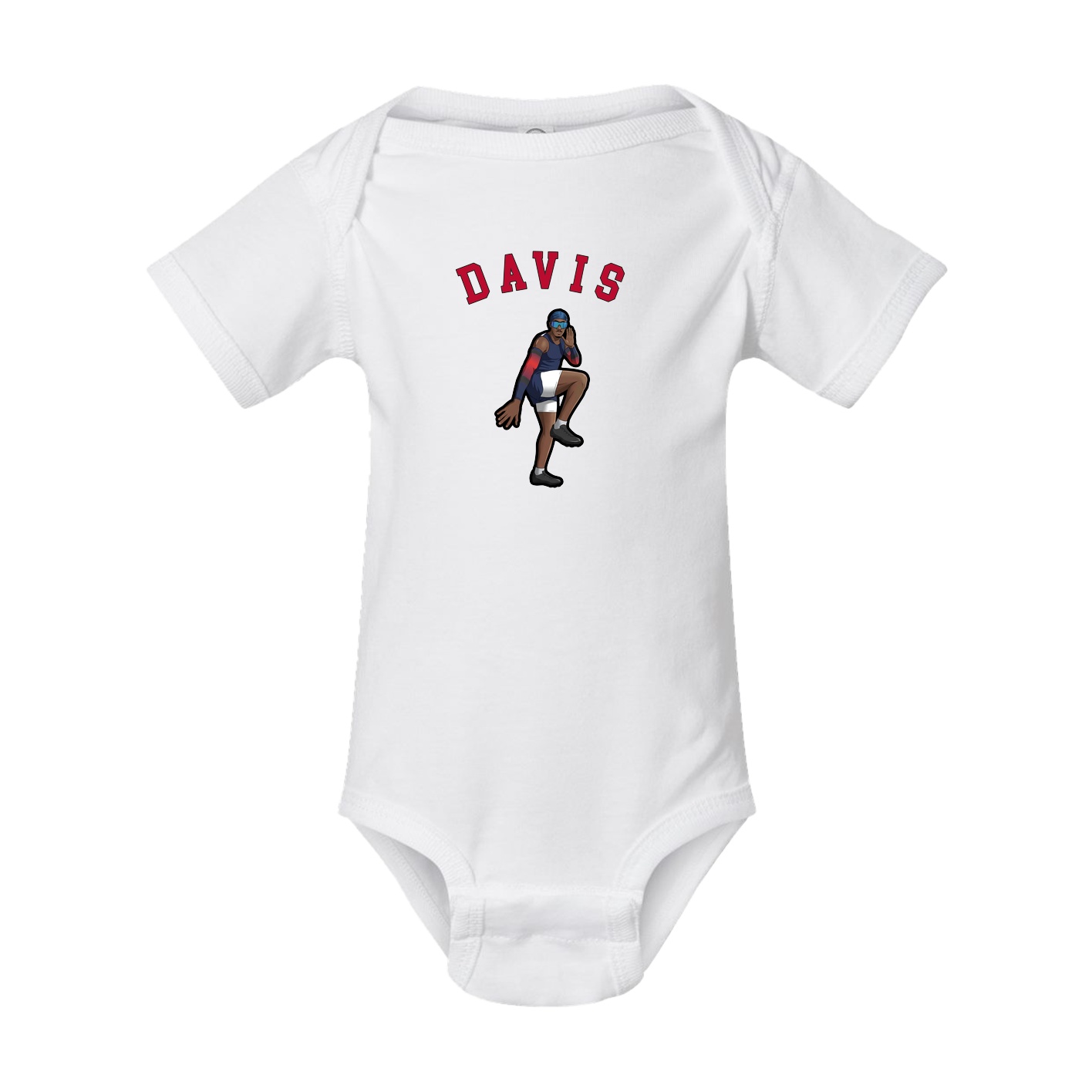 Baby Onesie — Shirsey Arch in White