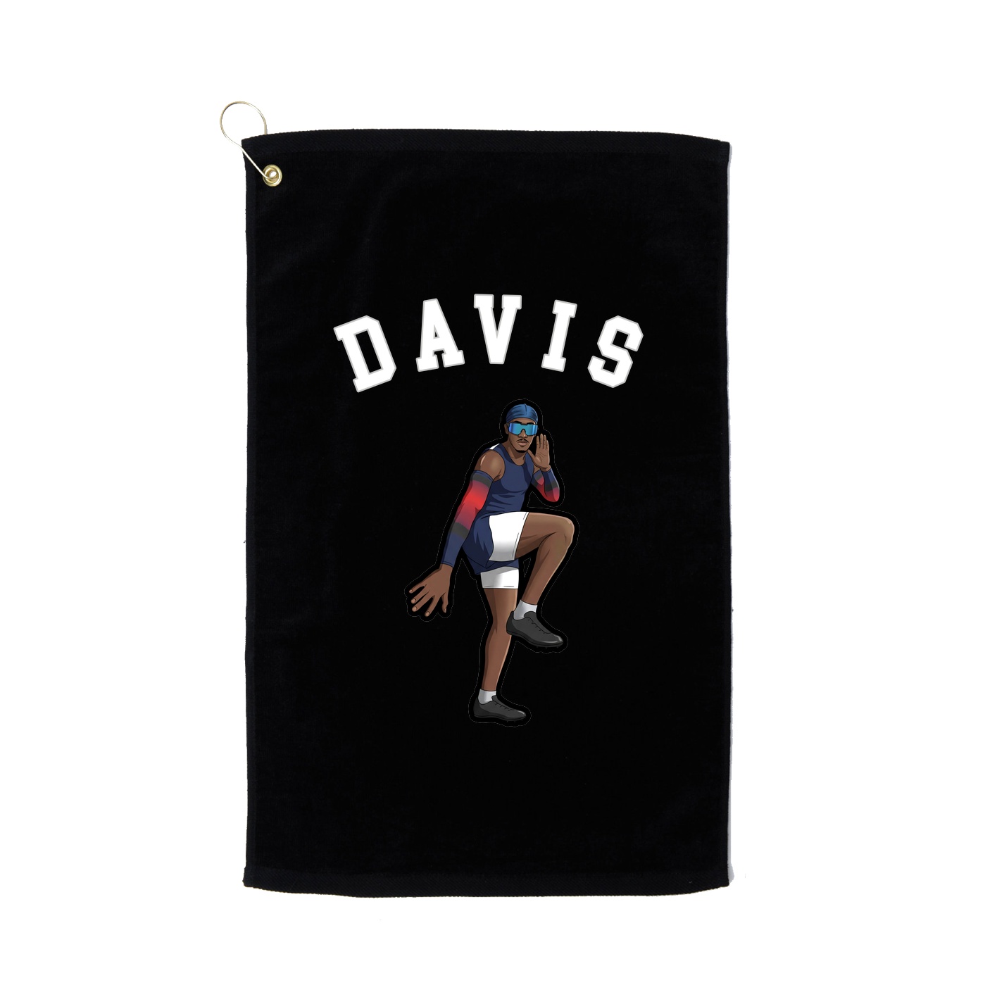 Golf Towel — Shirsey Arch in Black