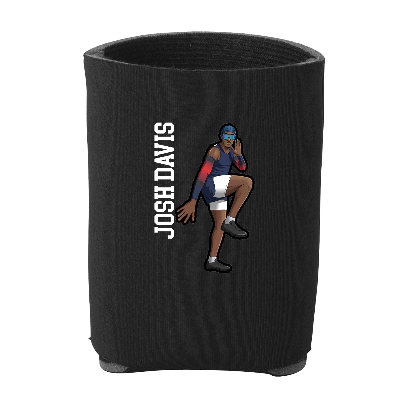 Can Holder — Name Vertical in Black