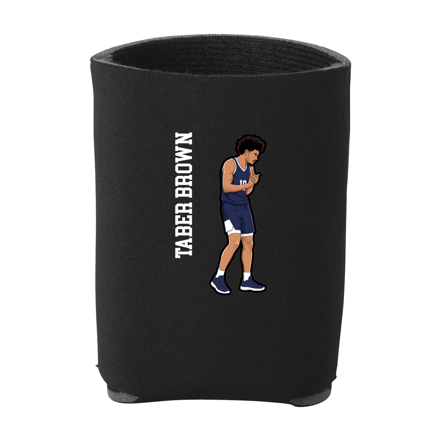 Can Holder — Name Vertical in Black
