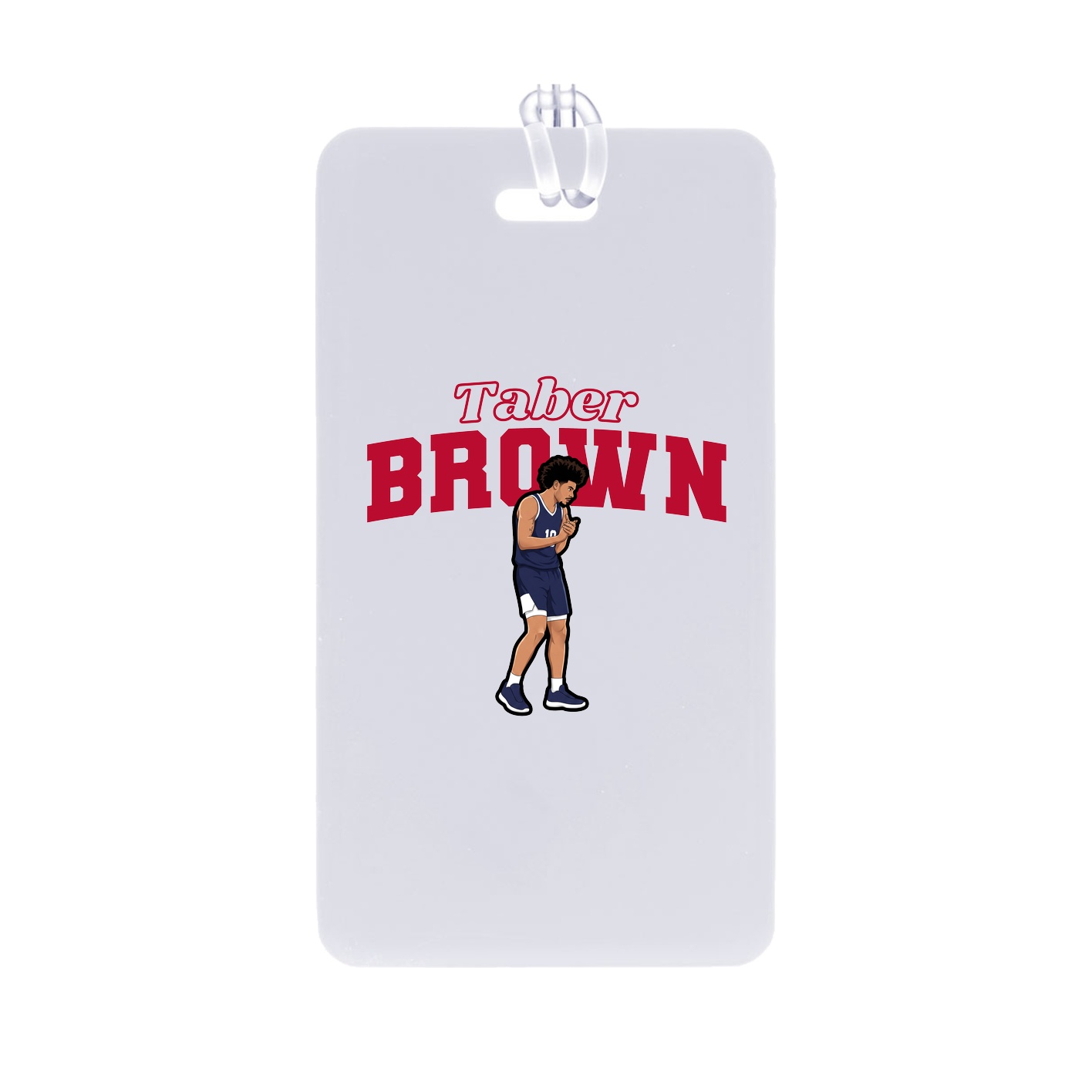 Bag Tag — Name Arch in Classic