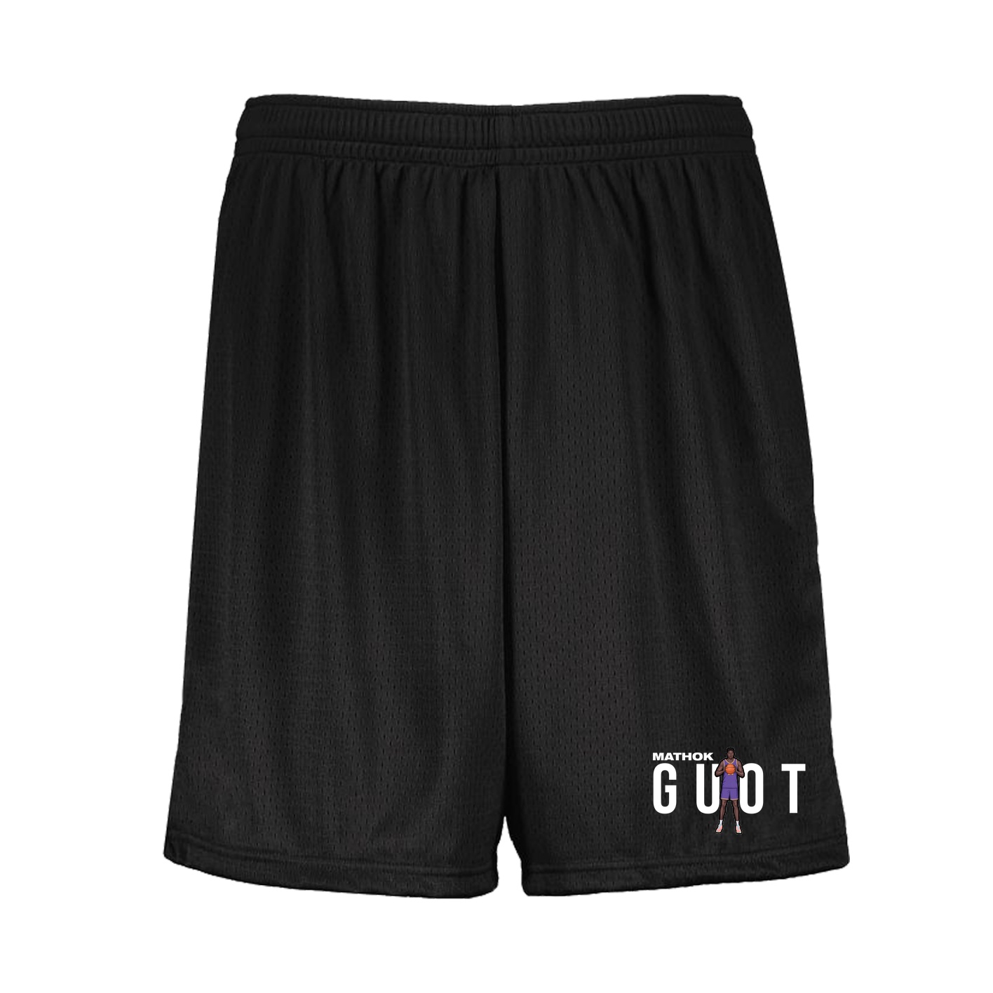 Shorts — Player Name in Black