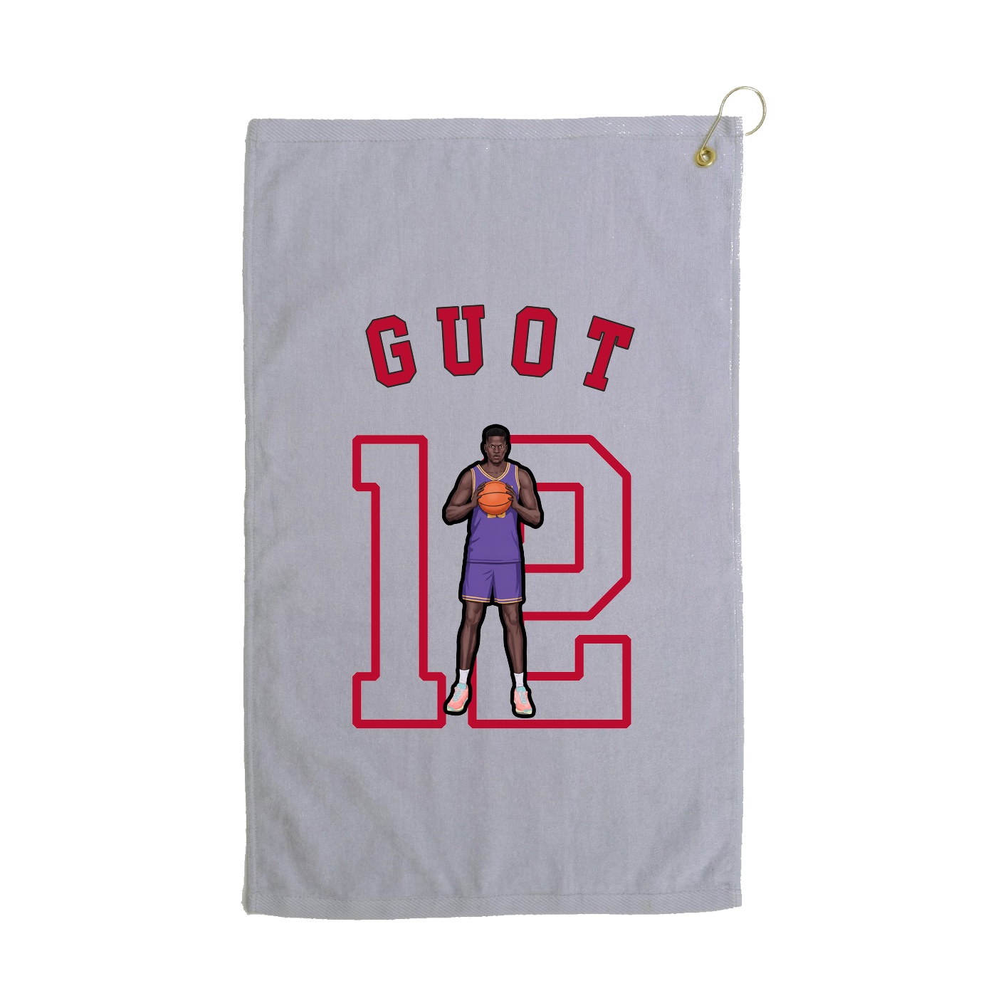 Golf Towel — Shirsey Arch in Grey