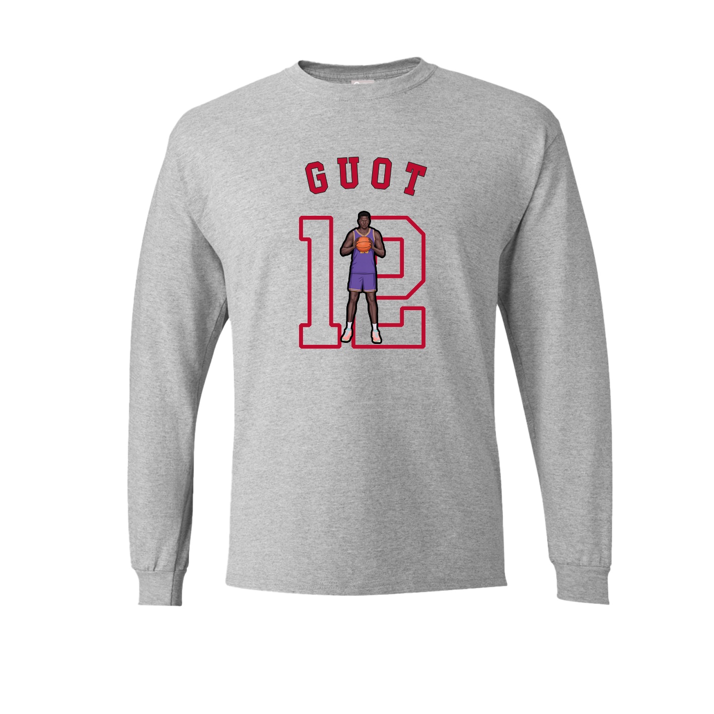 Long Sleeve Tee — Shirsey Arch in Grey