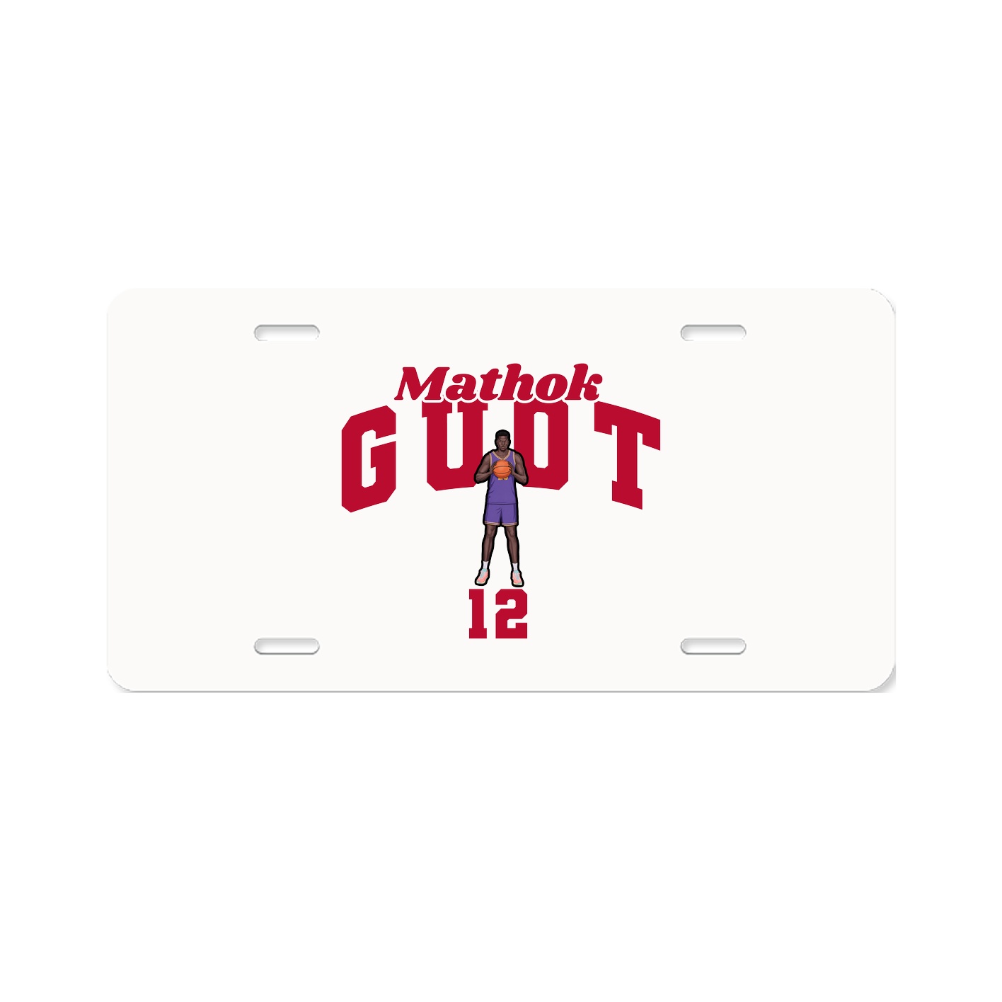 License Plate — Signature Arch in Classic