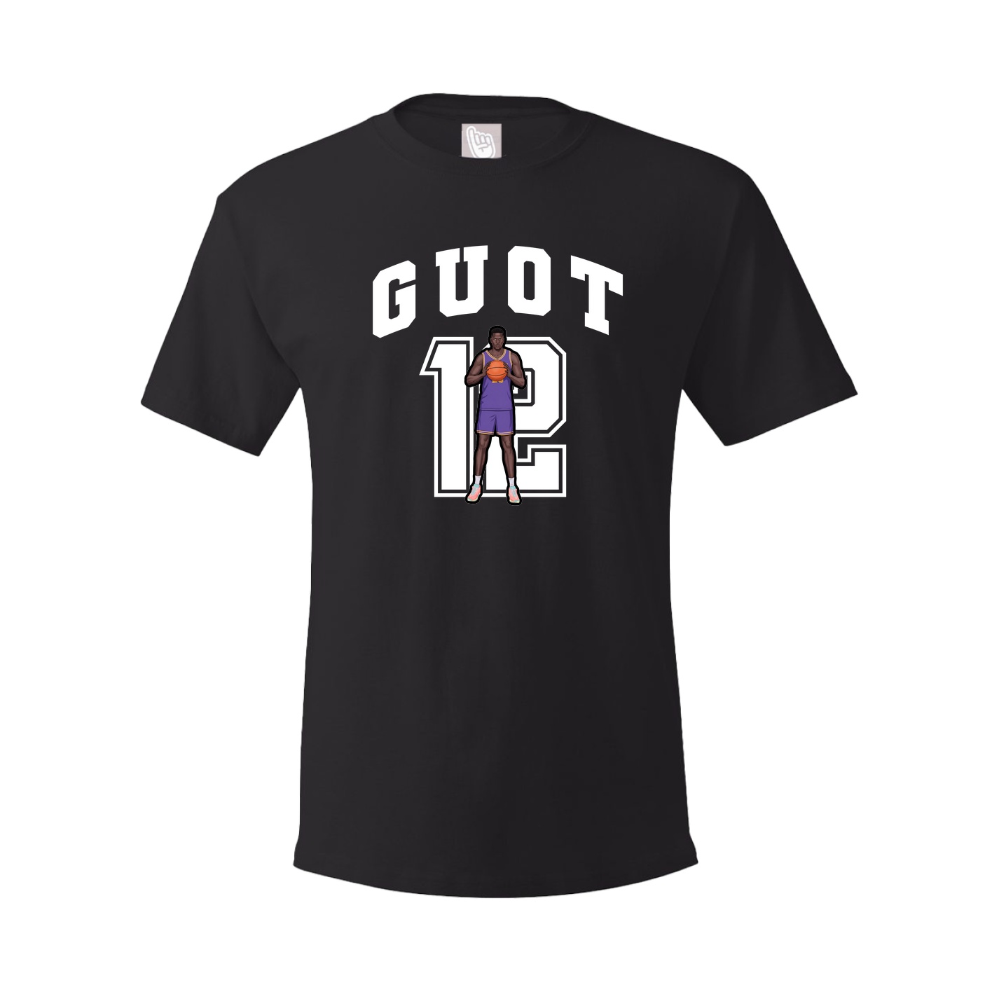 Youth Tee — Number in Black