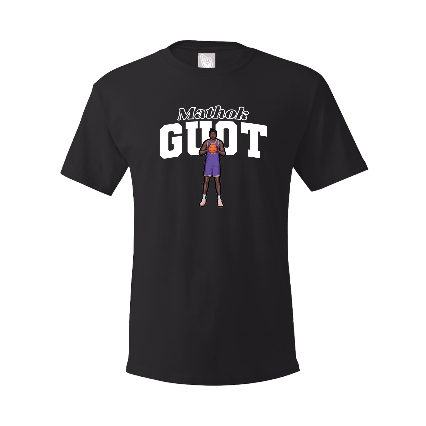 Youth Tee — Name Arch in Black