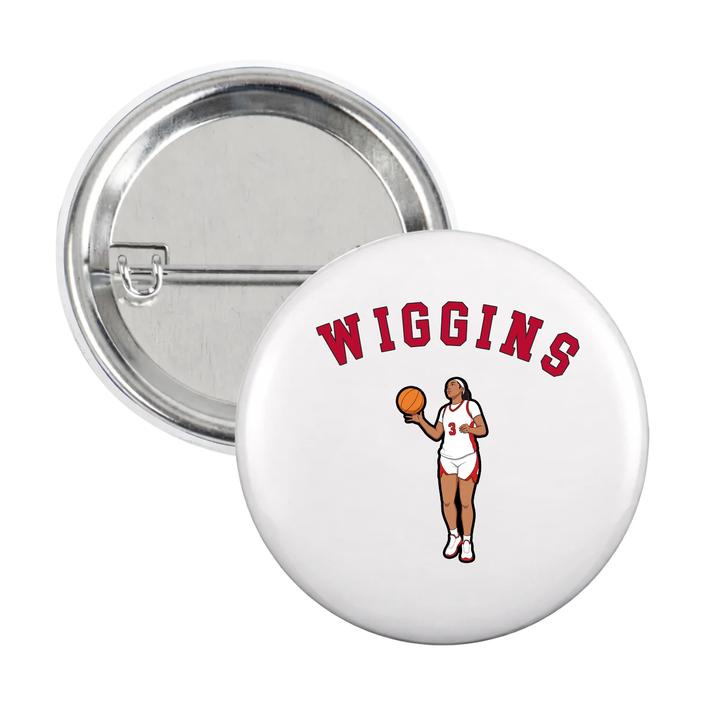 Game Day Button — Shirsey Arch in White