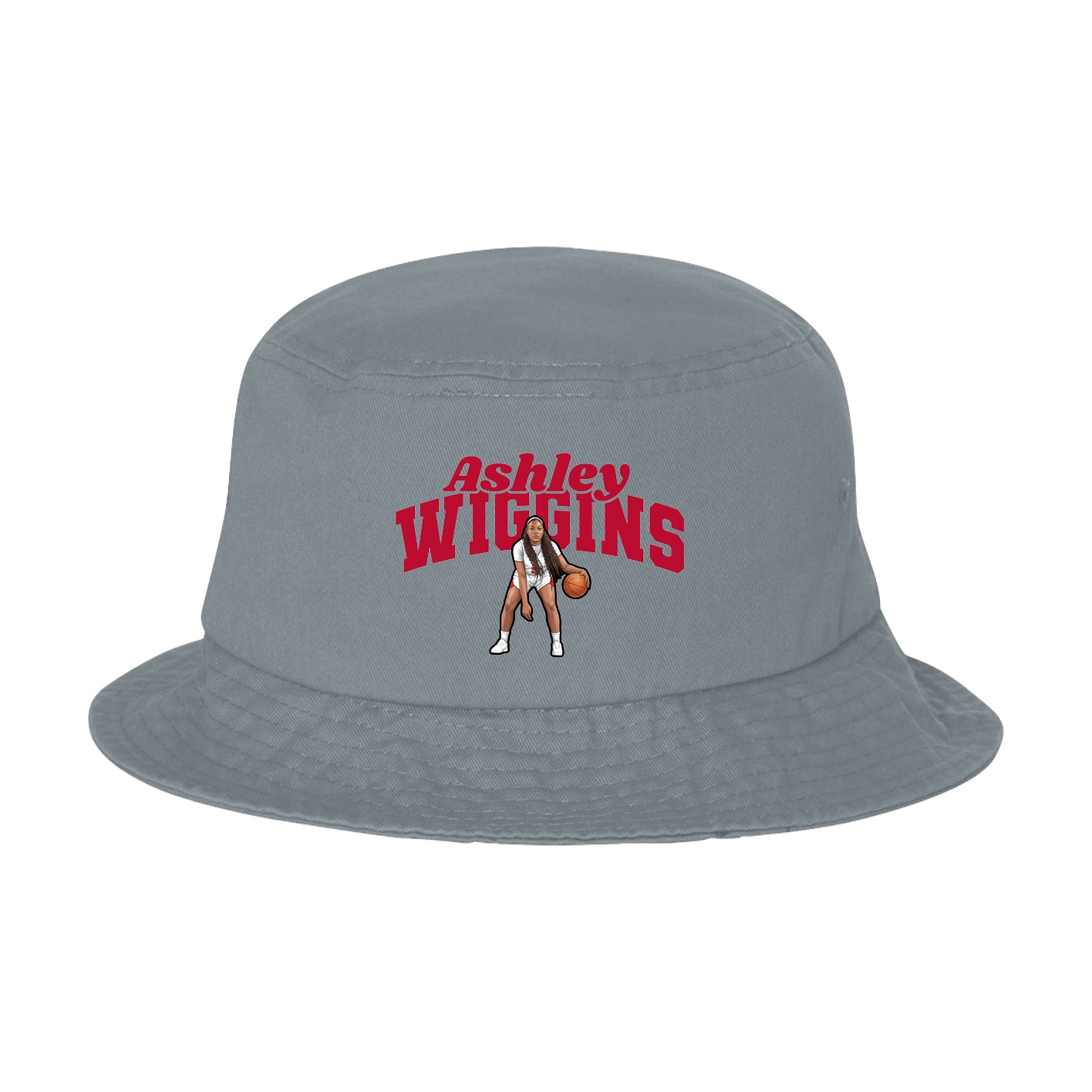 Bucket Cap — Signature Arch in Grey