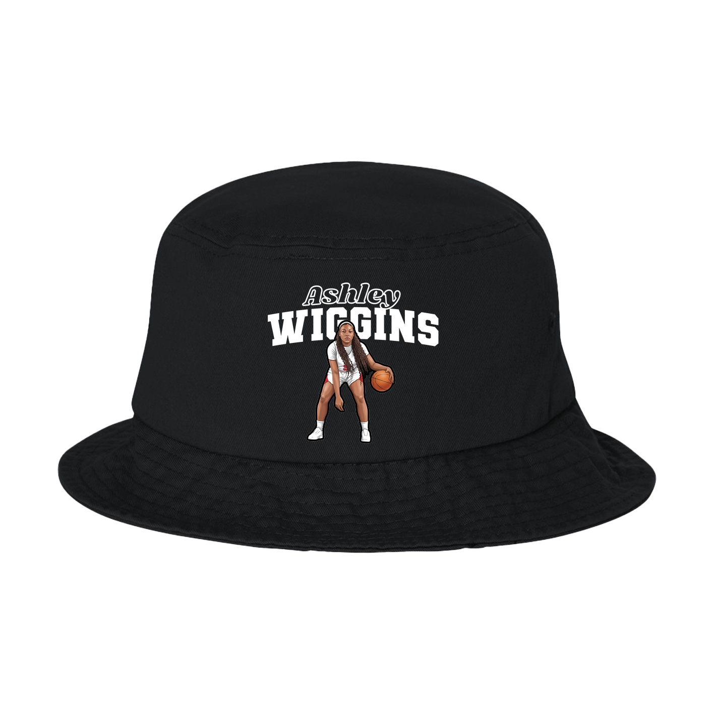 Bucket Cap — Name Arch in Black