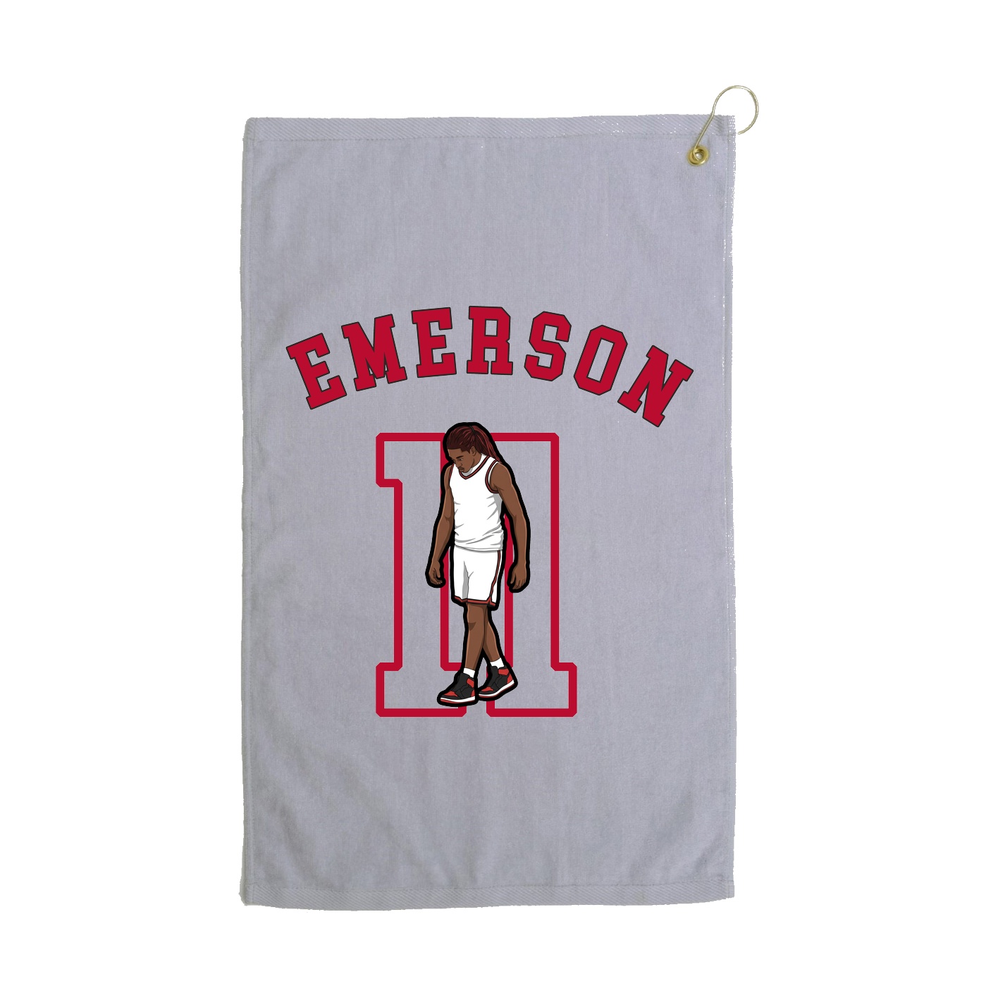 Golf Towel — Shirsey Arch in Grey