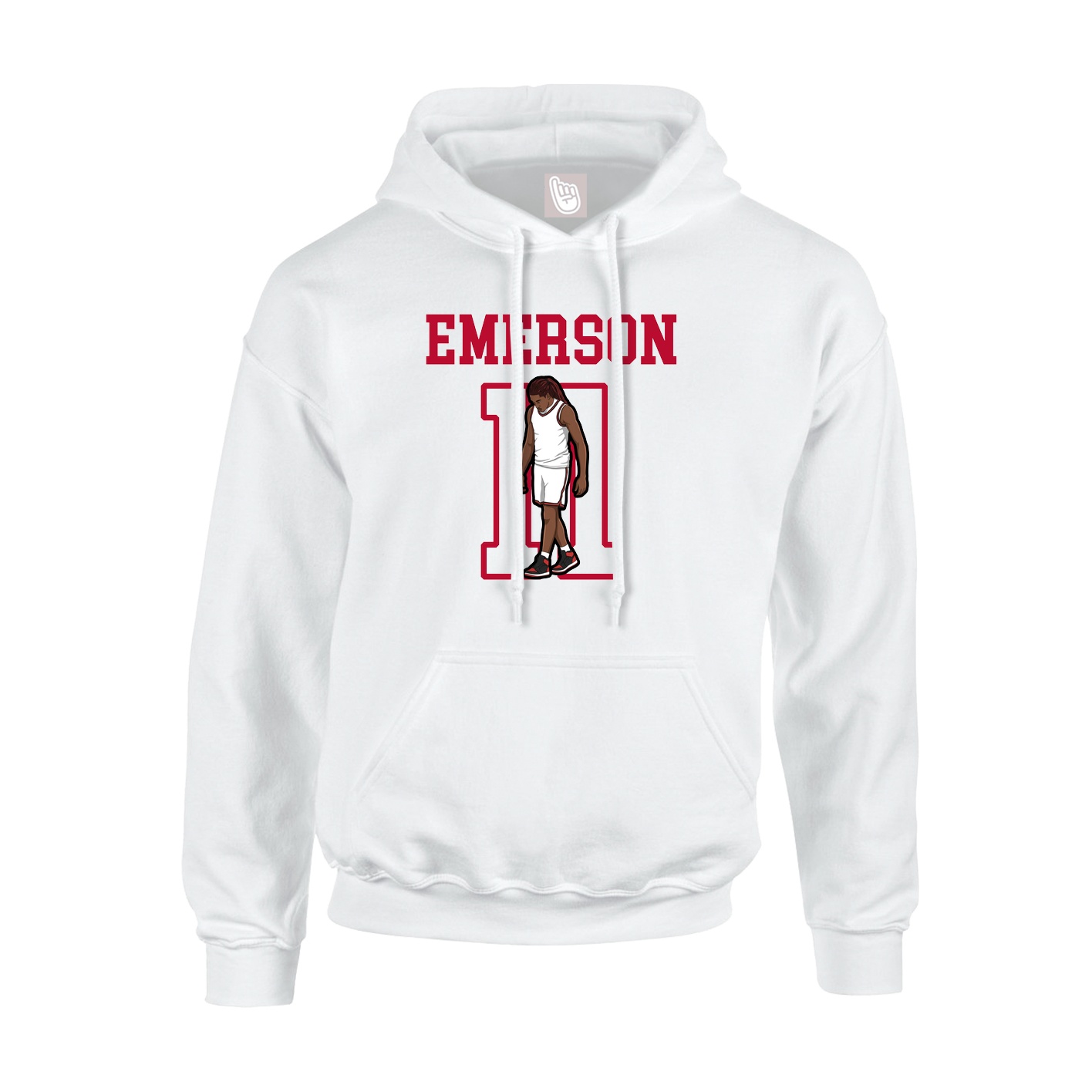 Youth Hoodie — Shirsey in White