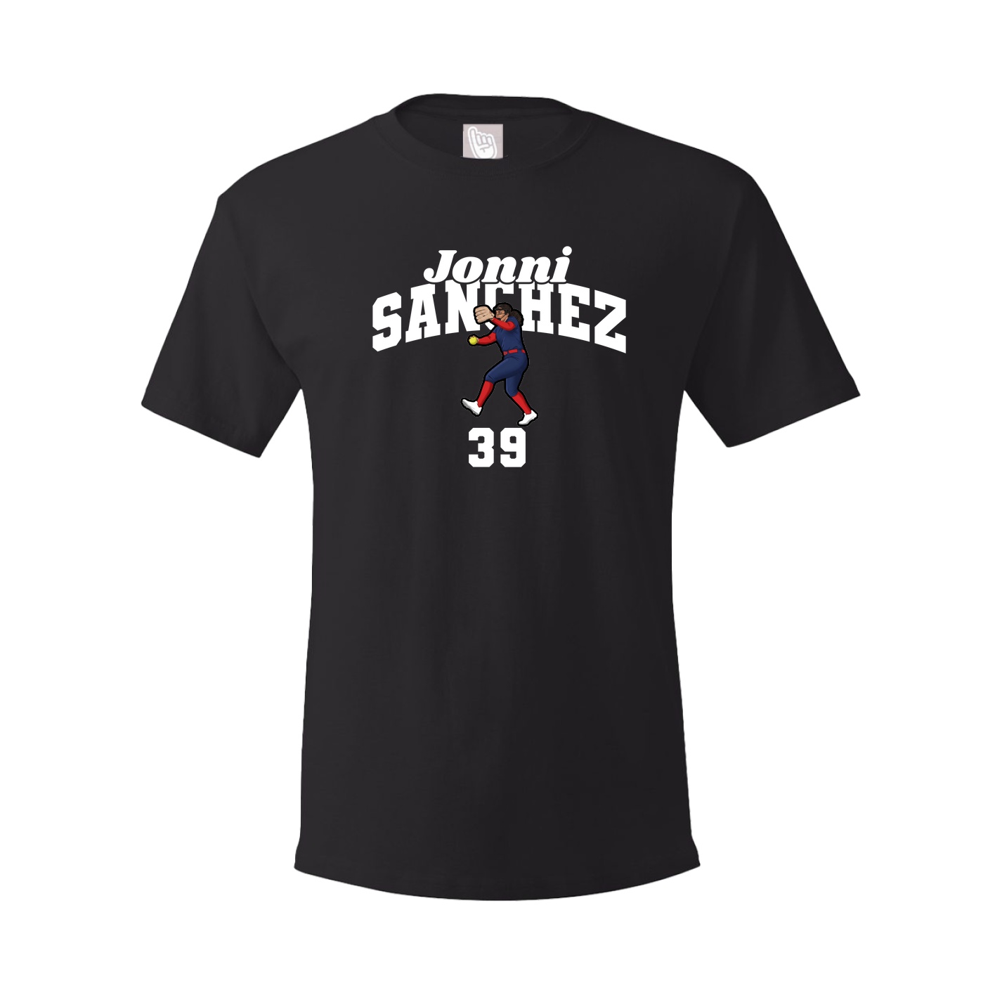 Tee — Signature Arch in Black
