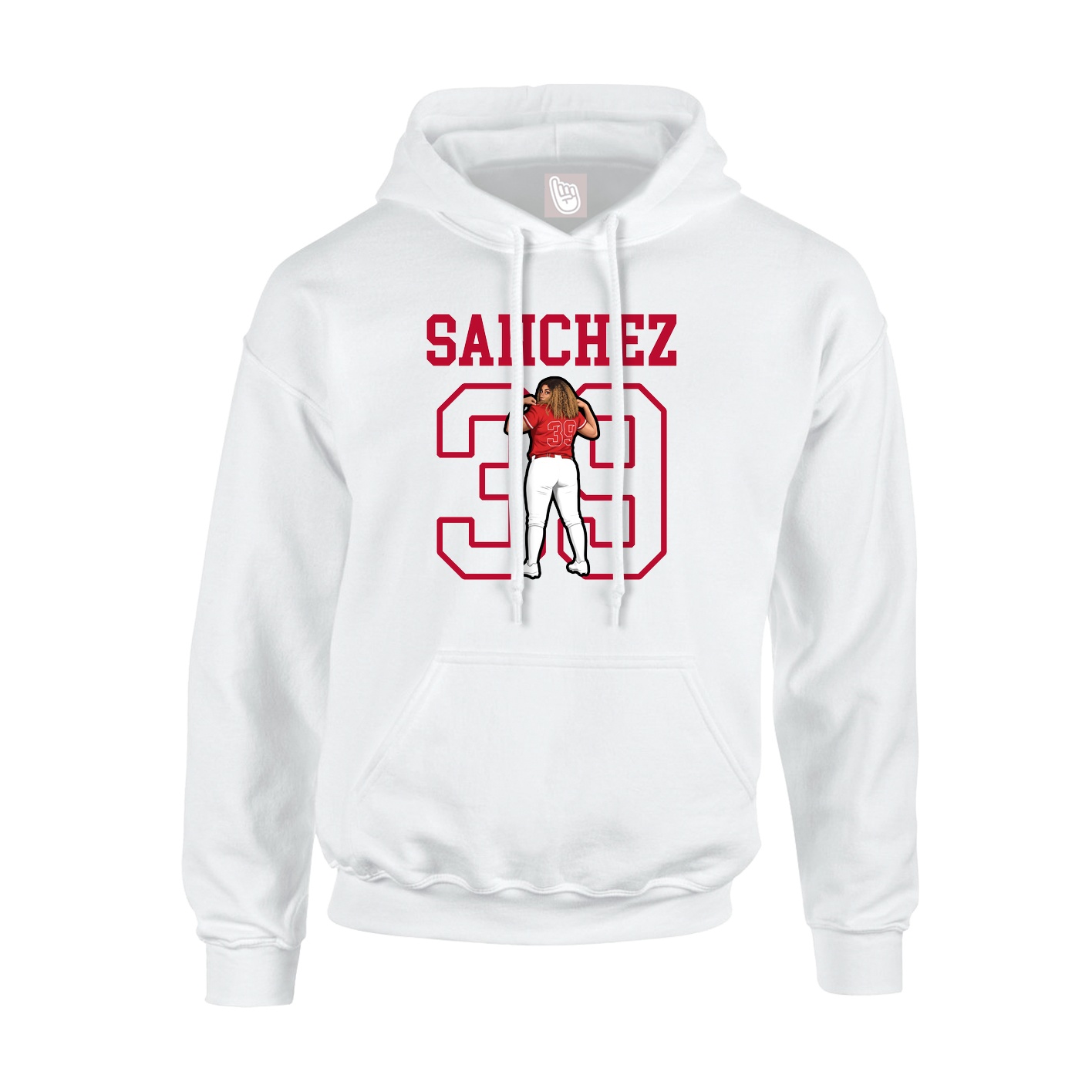 Youth Hoodie — Shirsey in White