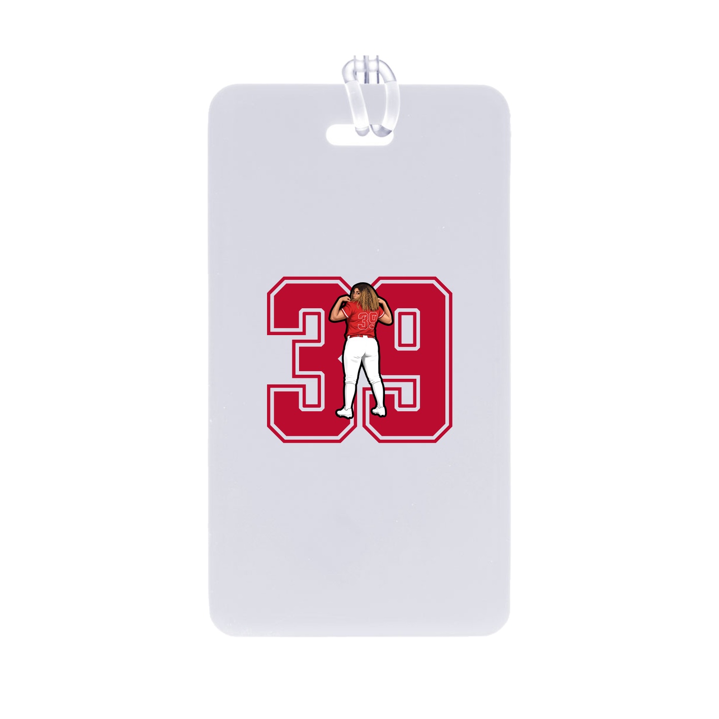 Bag Tag — Number in Classic