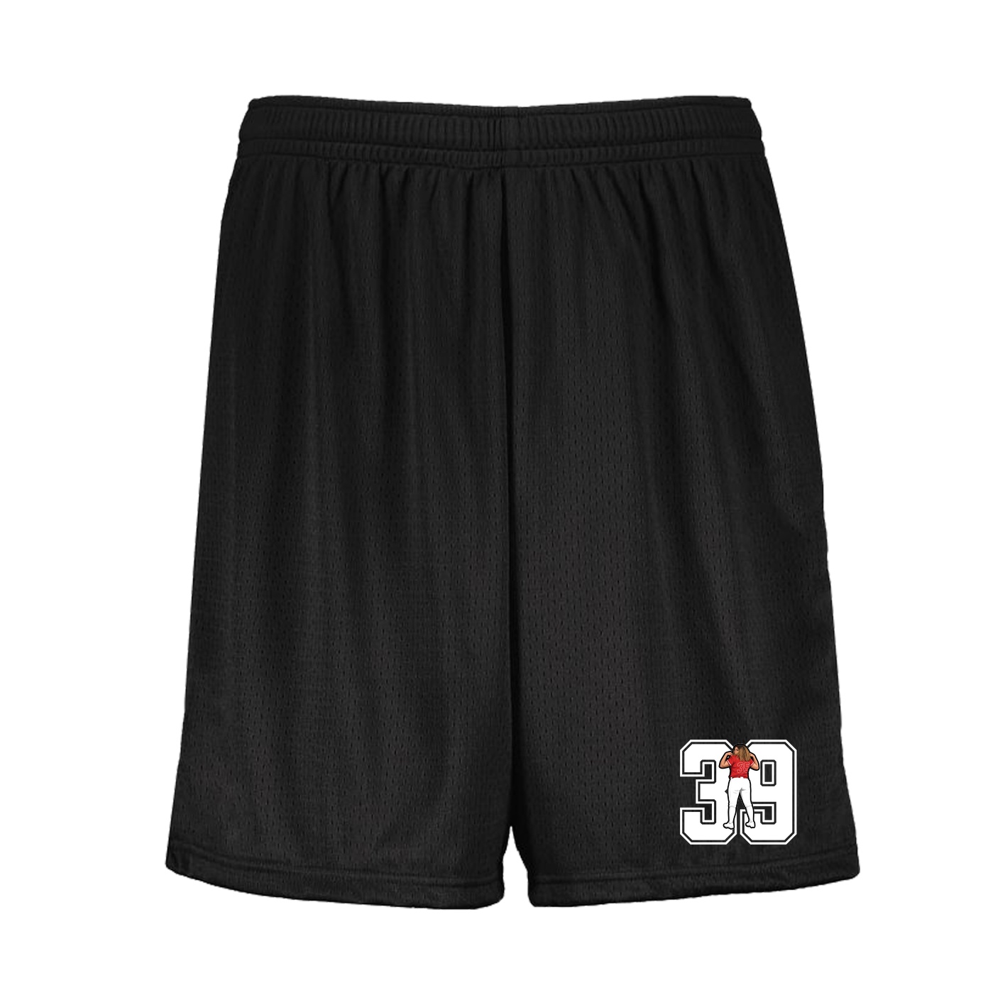 Shorts — Number in Black