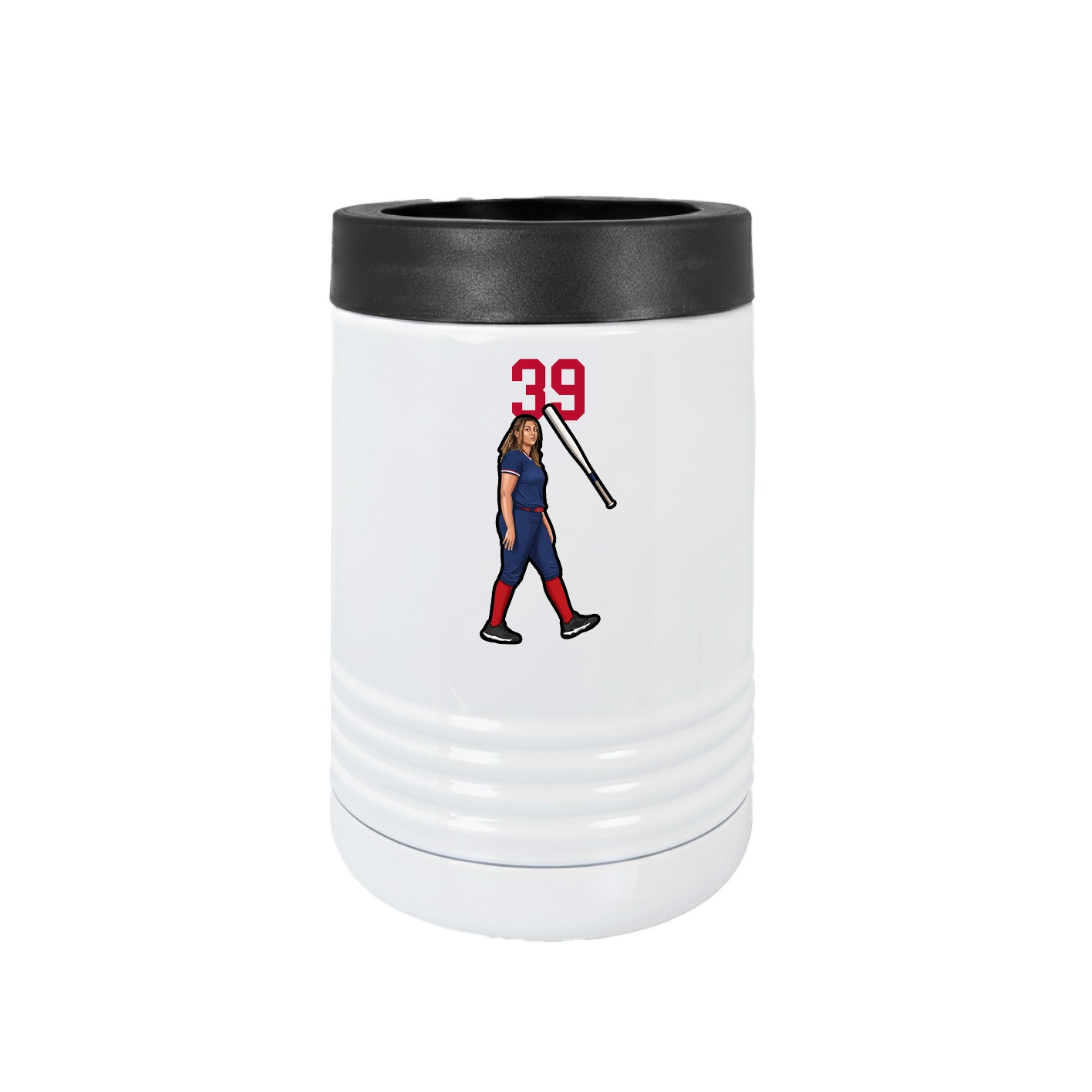 Beverage Holder — Number Top in White
