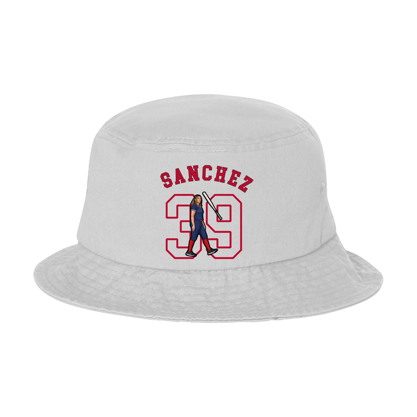 Bucket Cap — Shirsey Arch in White