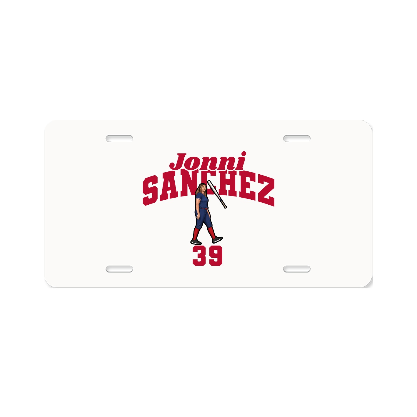 License Plate — Signature Arch in Classic