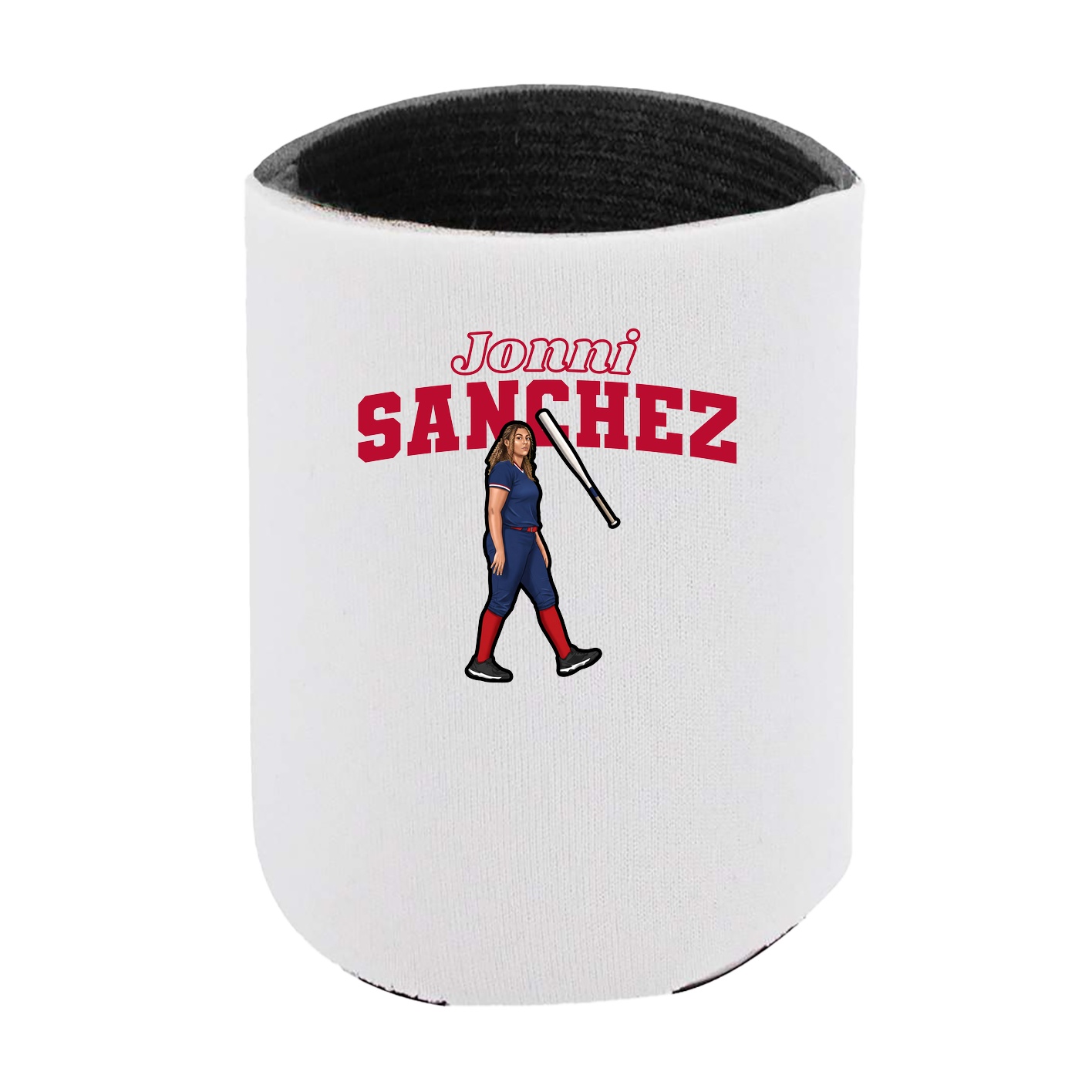 Can Holder — Name Arch in White
