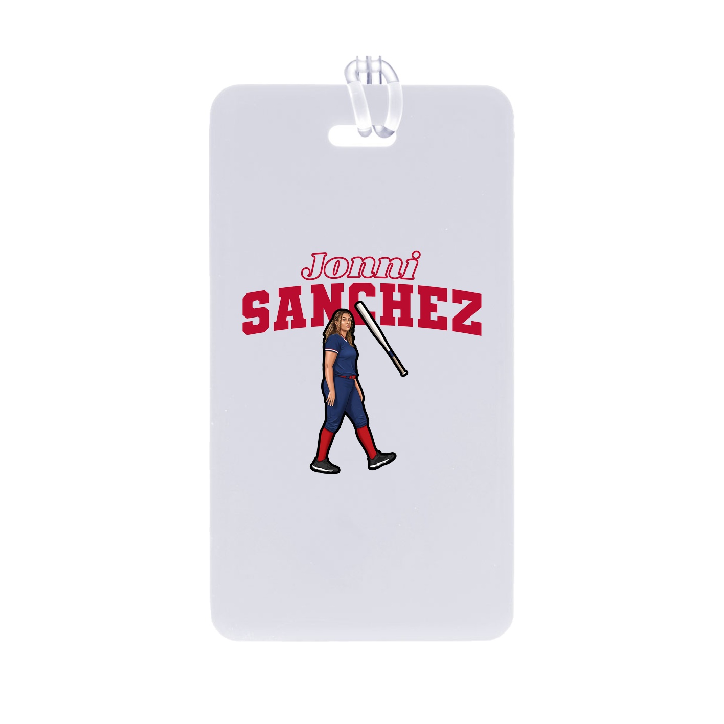 Bag Tag — Name Arch in Classic