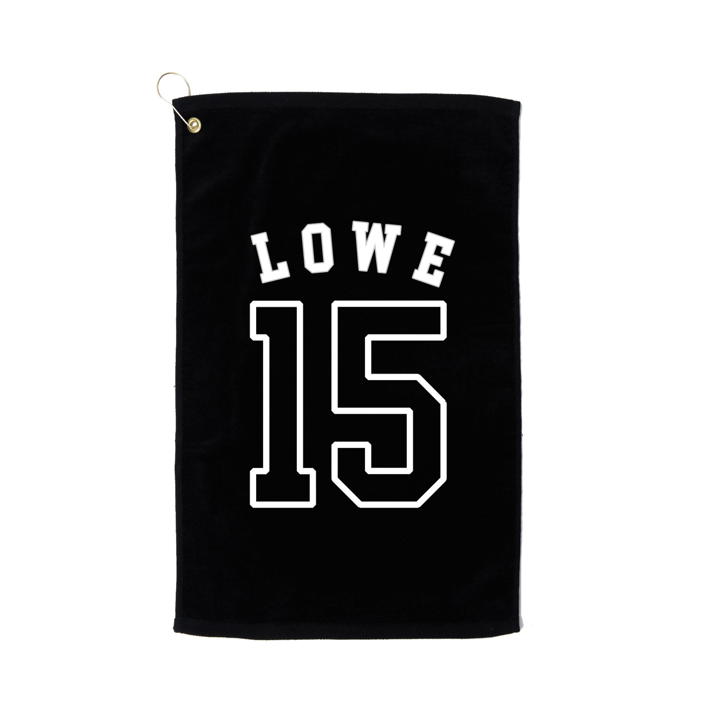 Golf Towel — Shirsey Arch in Black