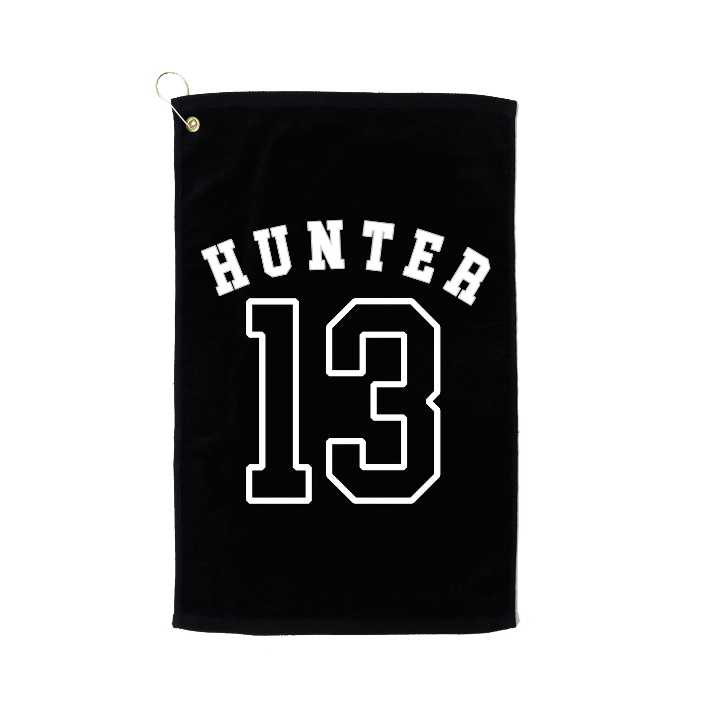 Golf Towel — Shirsey Arch in Black