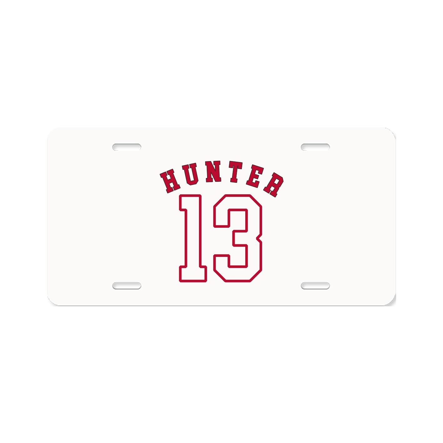 License Plate — Shirsey Arch in Classic