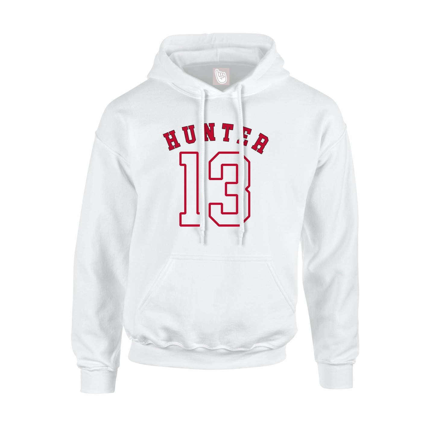 Hoodie — Shirsey Arch in White