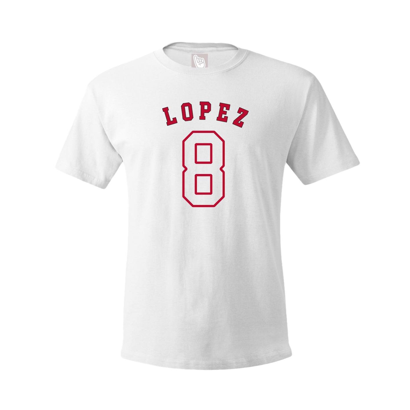 Youth Tee — Shirsey Arch in White
