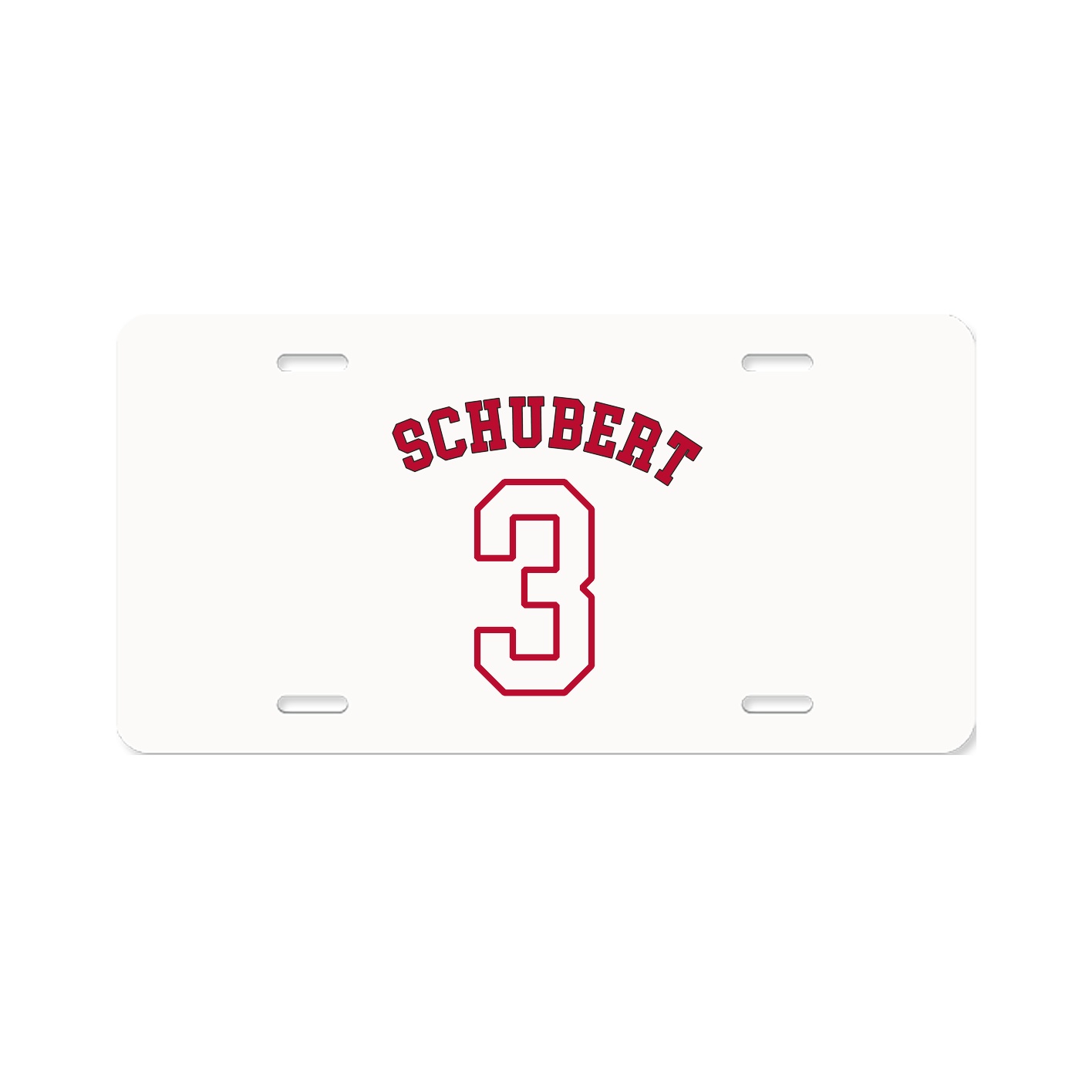 License Plate — Shirsey Arch in Classic