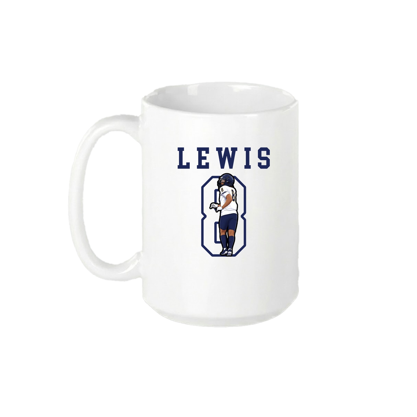 15oz Coffee Mug — Shirsey in White
