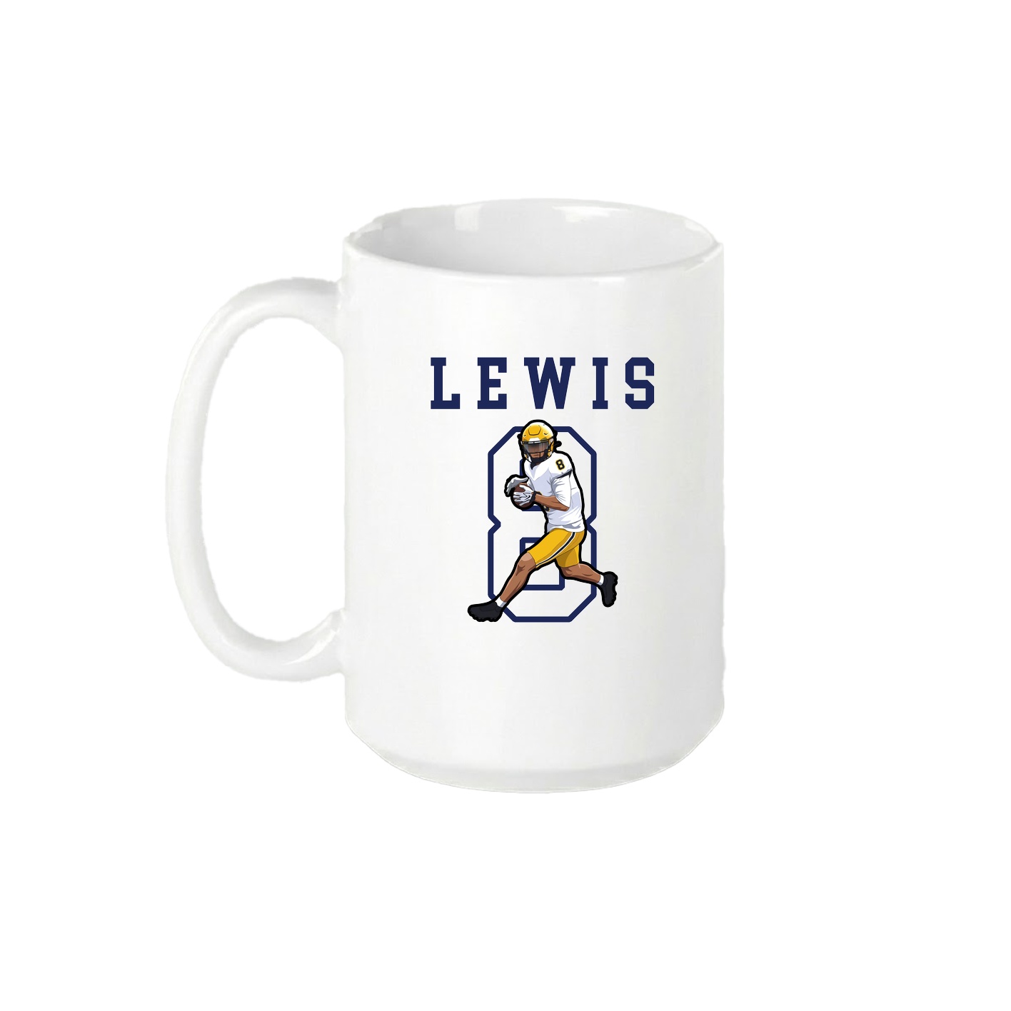15oz Coffee Mug — Shirsey in White