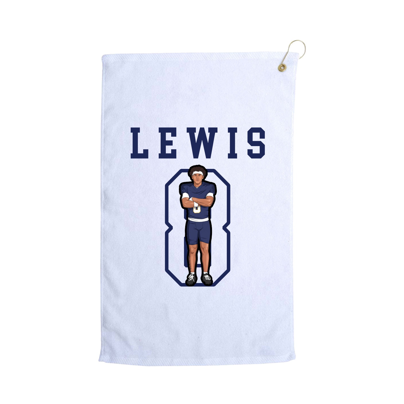 Golf Towel — Shirsey in White