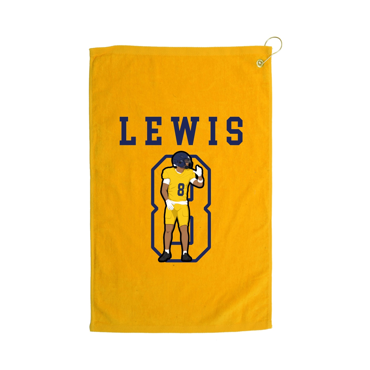 Golf Towel — Shirsey in Gold