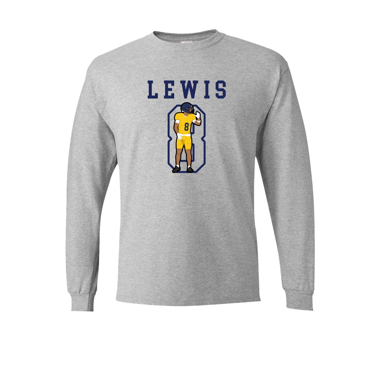 Long Sleeve Tee — Shirsey in Grey
